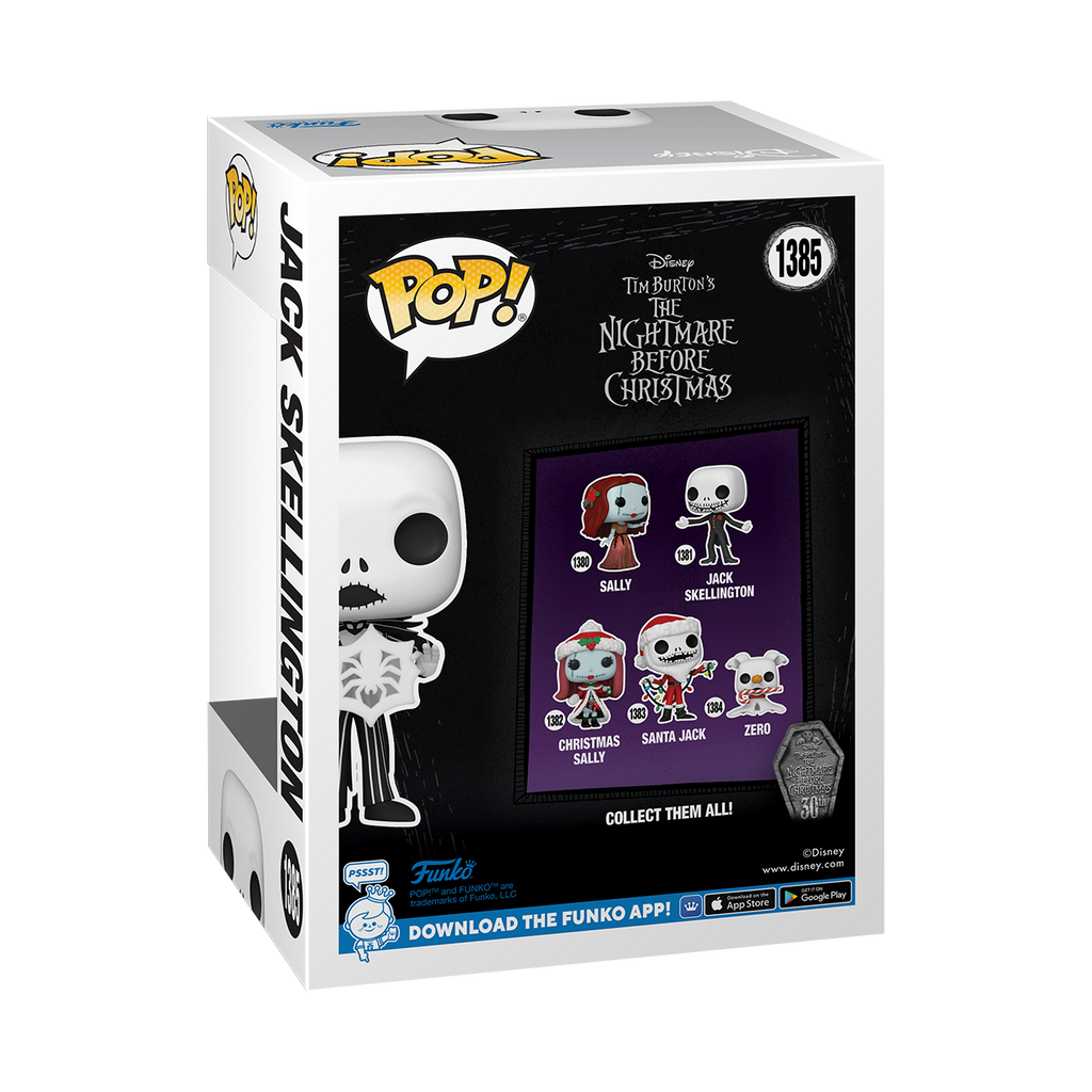 POP! Disney: TNBC 30th - Jack w/ Snowflake (Specialty Series Exclusive)