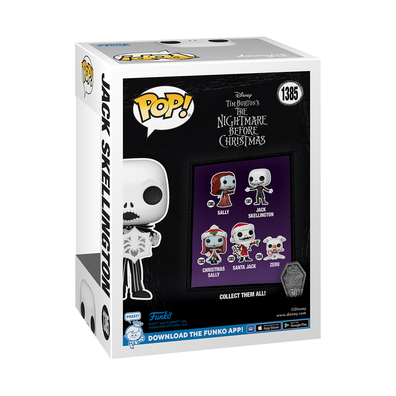 POP! Disney: TNBC 30th - Jack w/ Snowflake (Specialty Series Exclusive)