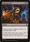 Hideous End (DD3-052) - Duel Decks Anthology: Garruk vs. Liliana