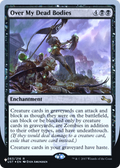 Over My Dead Bodies (LIST-023) - The List (Unfinity Foil Edition) Foil