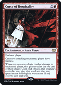 Curse of Hospitality (PRE-152S) - Innistrad: Crimson Vow Promos Foil