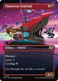 Clamorous Ironclad (DFT-312) - Aetherdrift (Borderless) Foil