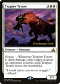 Trapjaw Tyrant (PRE-29S) - Rivals of Ixalan Promos Foil