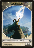 Cleric (THS-001) - Theros Tokens: (enchantment)