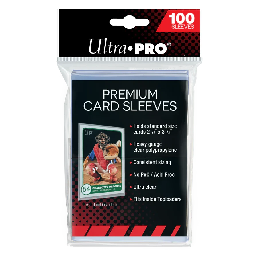 2.5" x 3.5" Premium Card Sleeves (100ct)