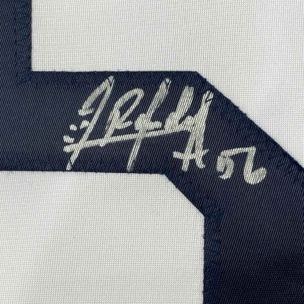 Autographed/Signed Randy Arozarena Tampa Bay White Baseball Jersey JSA COA