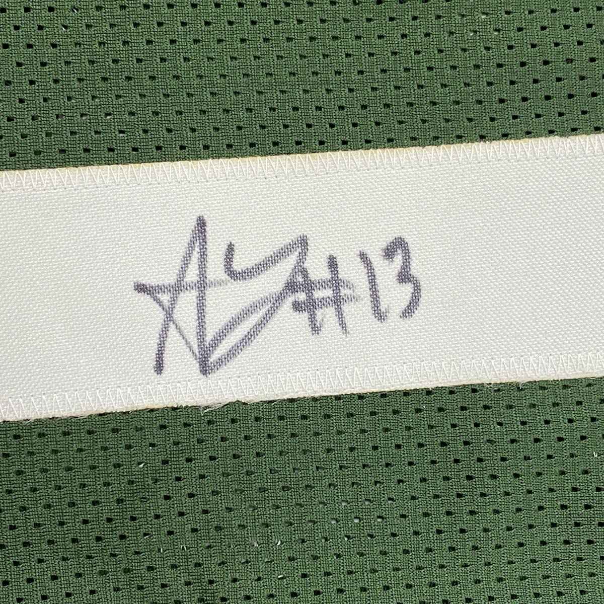 Autographed/Signed Allen Lazard Green Bay Green Football Jersey JSA COA