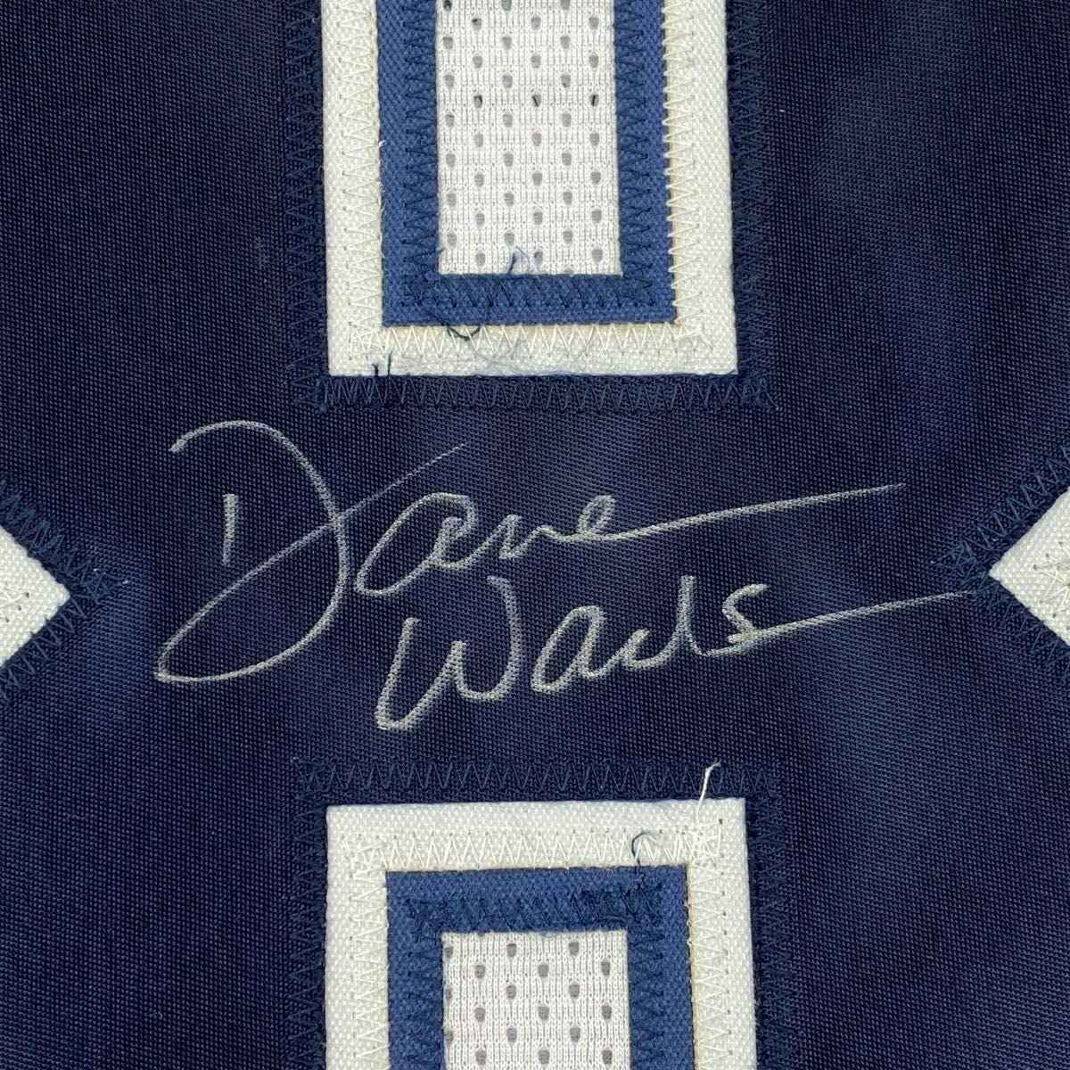 Framed Autographed/Signed Darren Woodson 35x39 Dallas Color Rush Football Jersey JSA COA