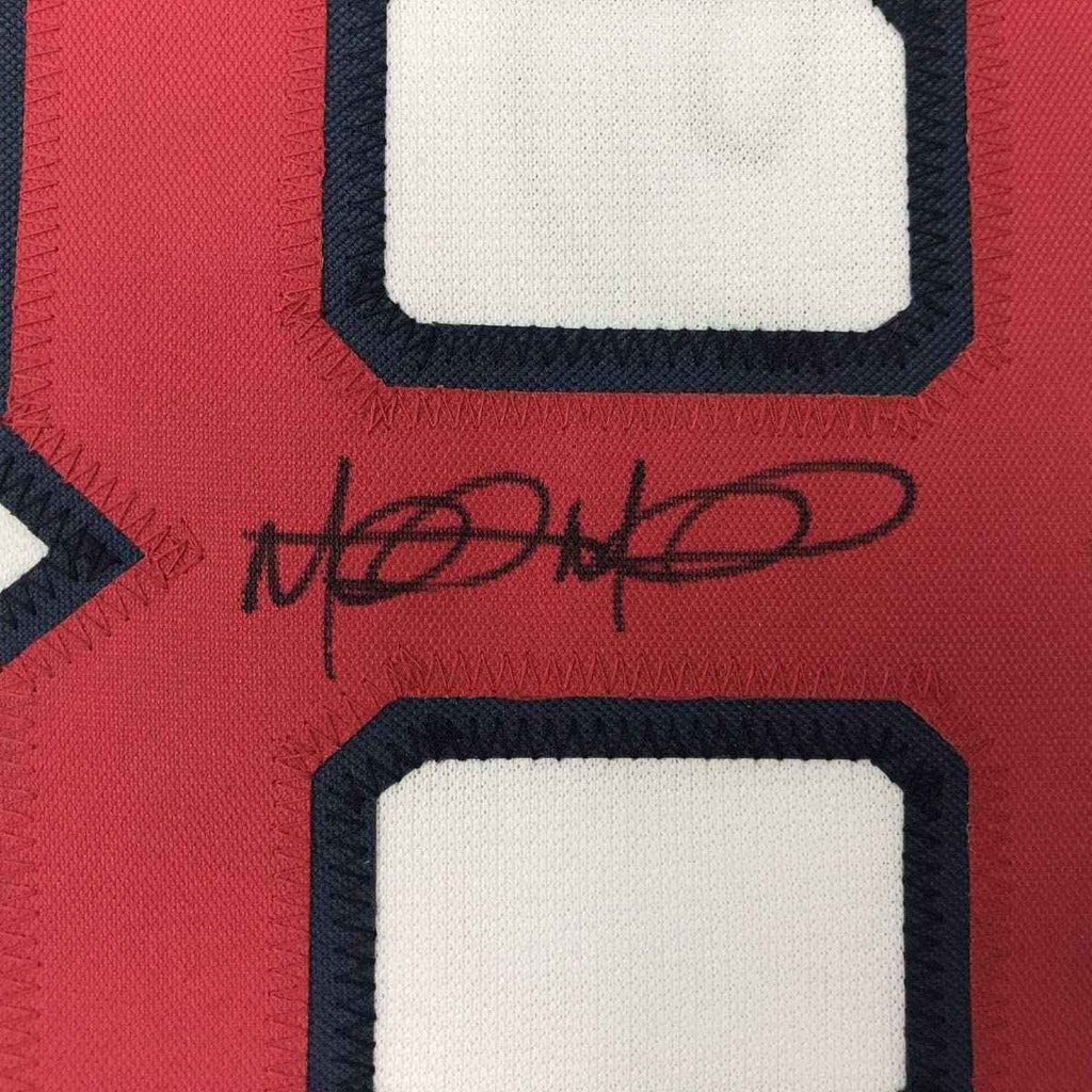 Autographed/Signed Mitch Moreland Boston White Baseball Jersey JSA COA
