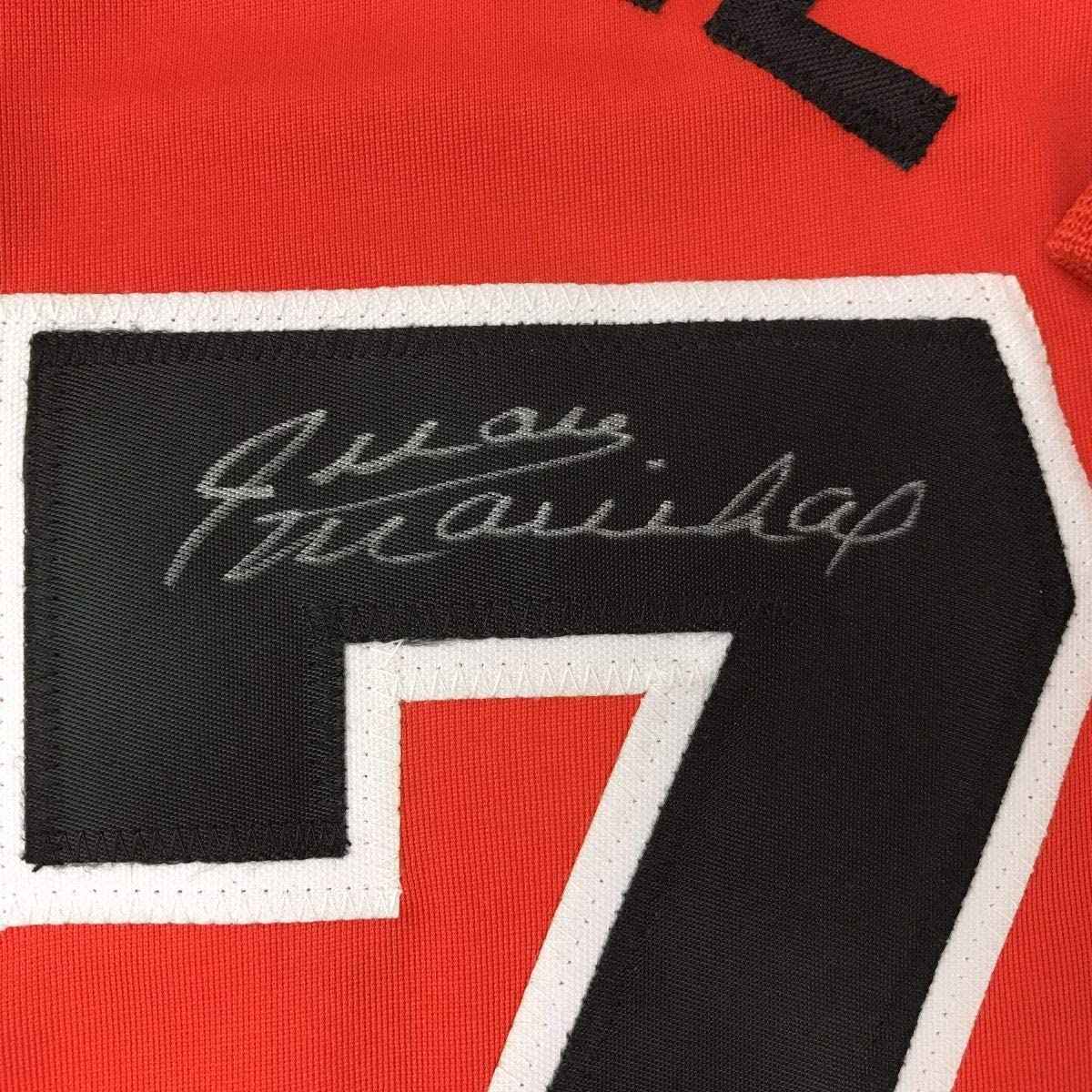 Autographed/Signed Juan Marichal San Francisco Orange Baseball Jersey JSA COA