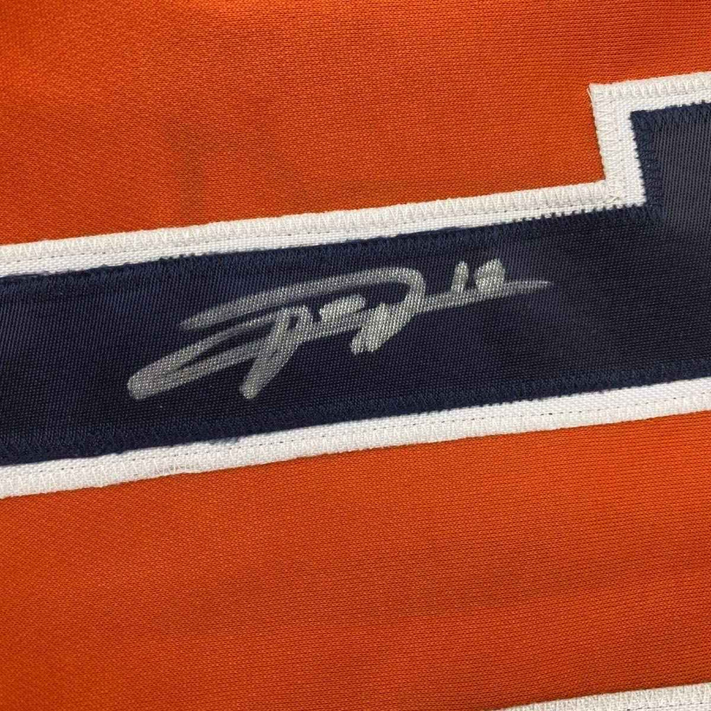 Autographed/Signed Yulieski Yuli Gurriel Houston Orange Baseball Jersey JSA COA