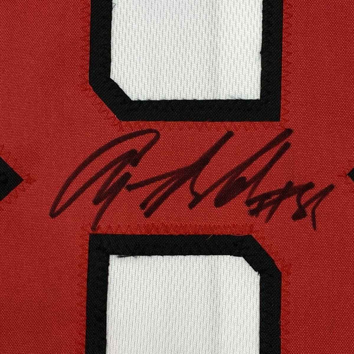Autographed/Signed Anquan Boldin Arizona White Football Jersey JSA COA