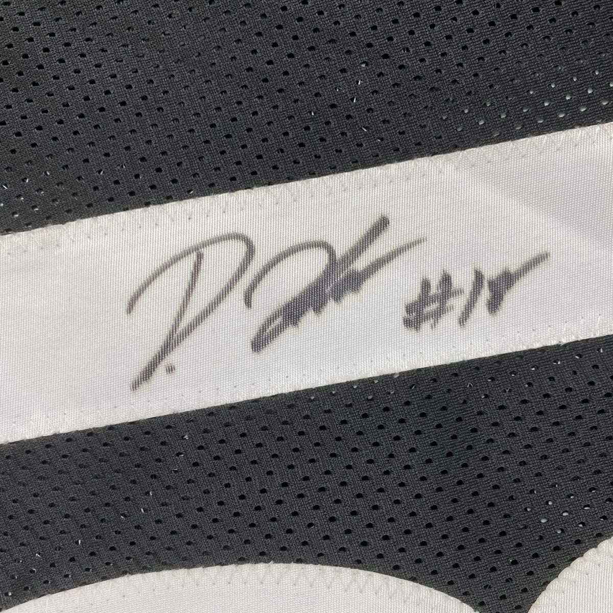 Autographed/Signed Diontae Johnson Pittsburgh Black Football Jersey JSA COA