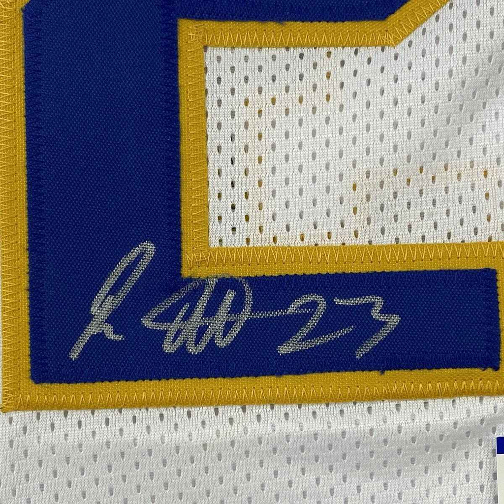 Autographed/Signed Ron Artest Metta World Peace Indiana White Basketball Jersey JSA COA