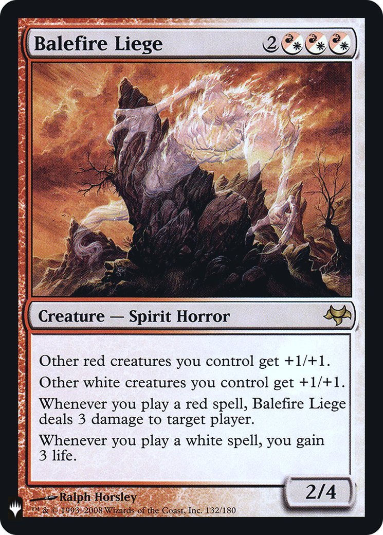 Balefire Liege (LIST-132) - The List