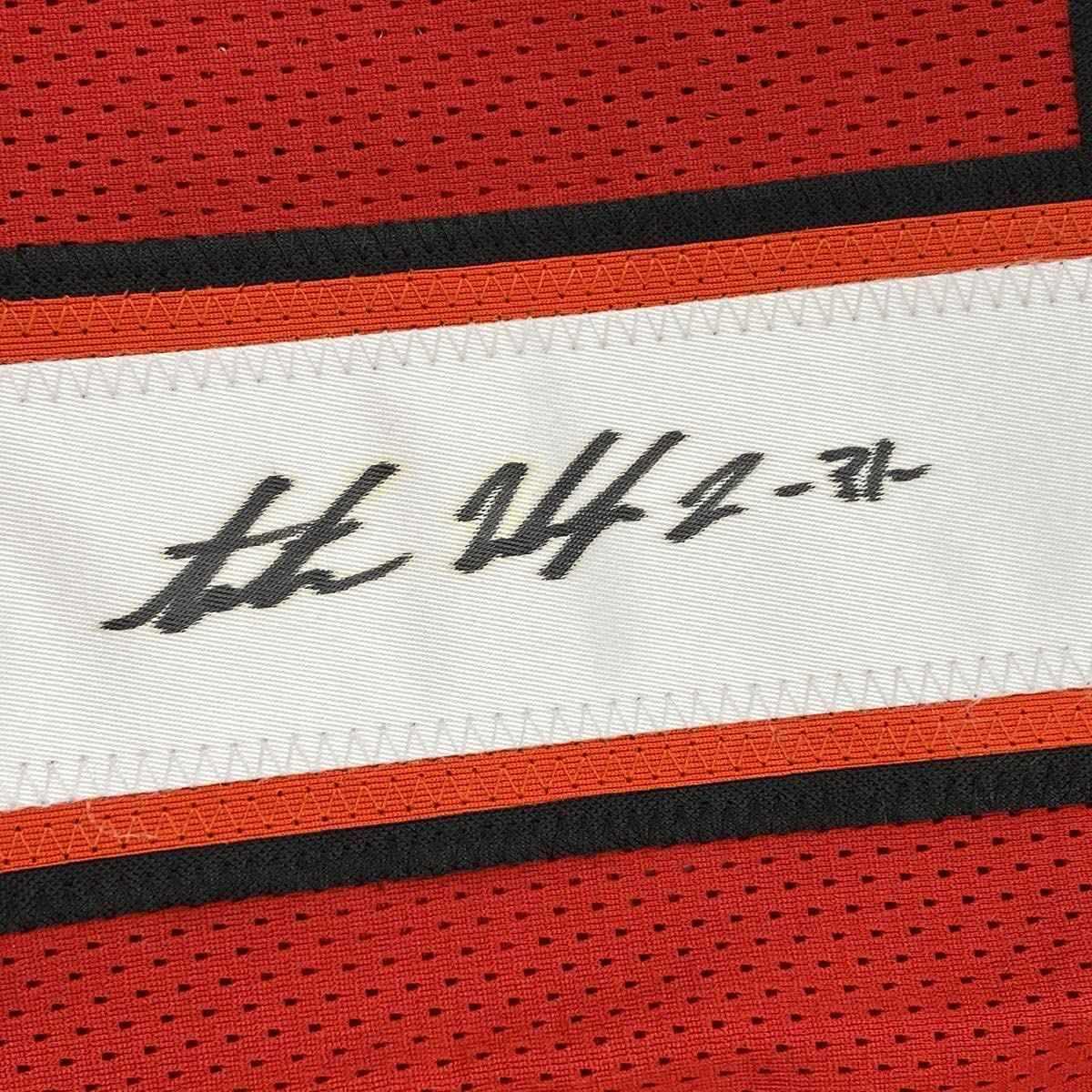 Autographed/Signed Antoine Winfield Jr Tampa Bay Red Football Jersey PSA/DNA COA