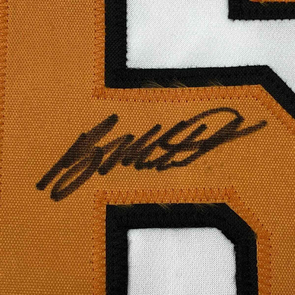 Autographed/Signed Ryan Mountcastle Baltimore White Baseball Jersey Beckett BAS COA