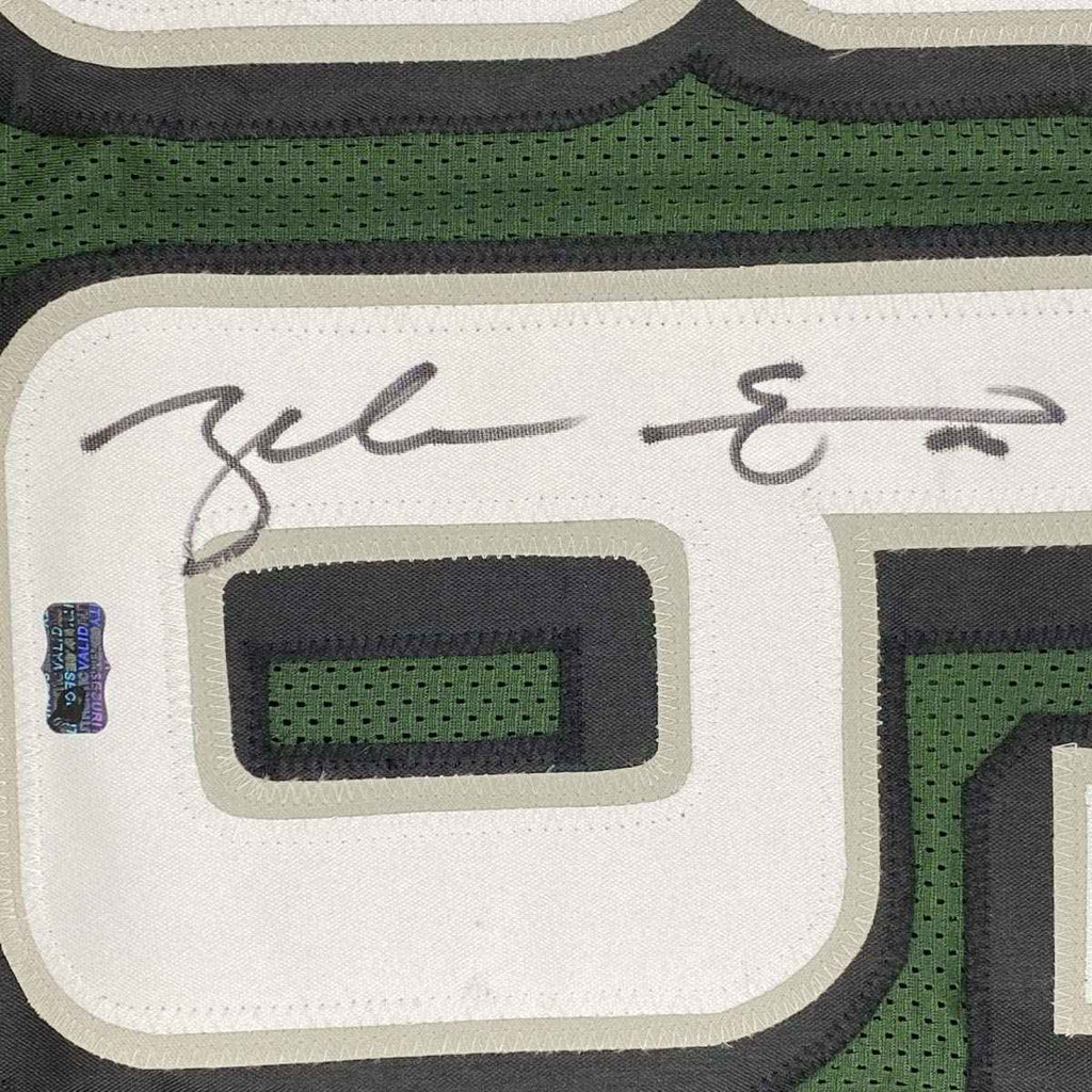 Autographed/Signed Zach Ertz Philadelphia Green Football Jersey JSA COA
