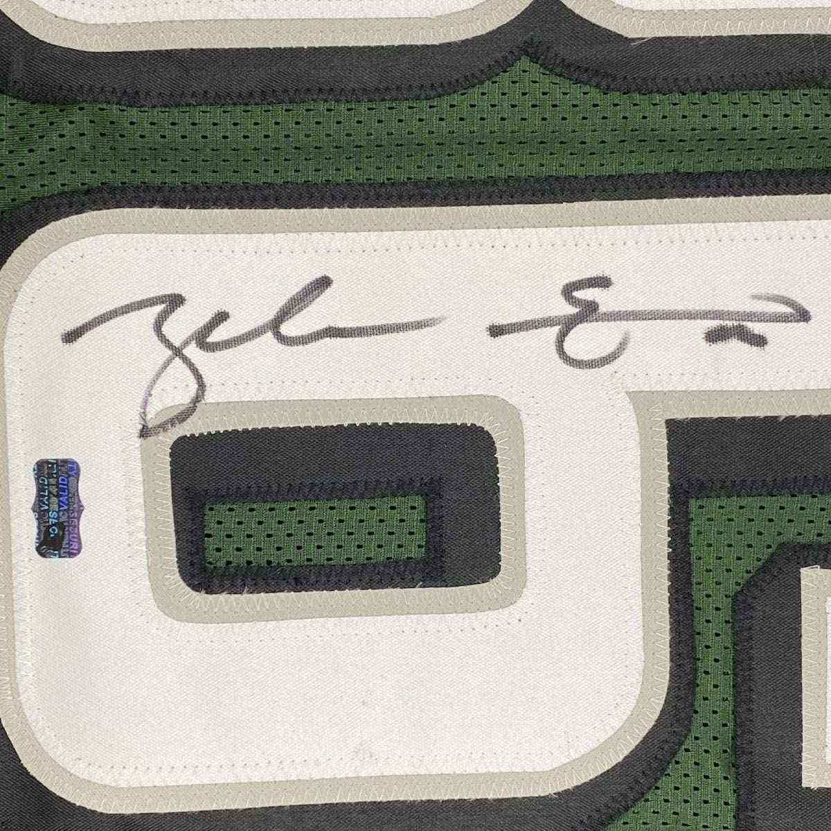 Autographed/Signed Zach Ertz Philadelphia Green Football Jersey JSA COA