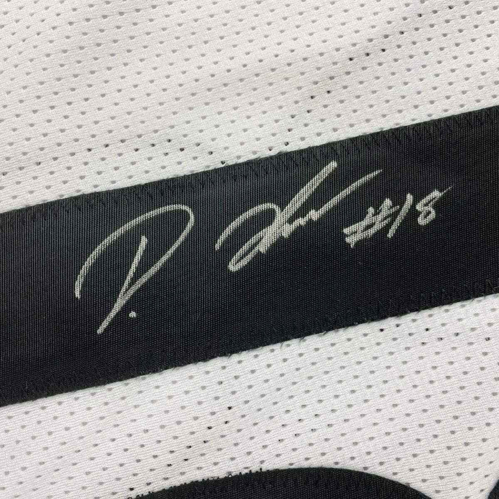Autographed/Signed Diontae Johnson Pittsburgh White Football Jersey JSA COA