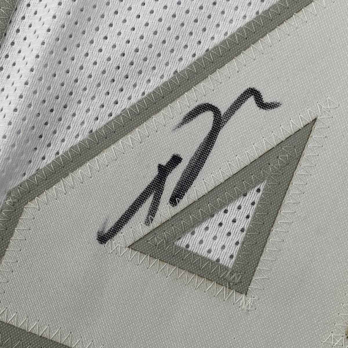 Autographed/Signed Giannis Antetokounmpo Milwaukee White Ice Basketball Jersey JSA COA