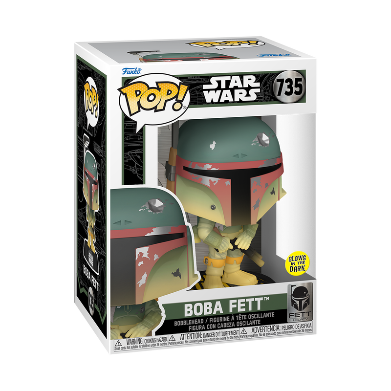 POP! Star Wars: FL- Boba Fett (Glow)