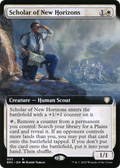 Scholar of New Horizons (BRC-053) - The Brothers' War Commander: (Extended Art)