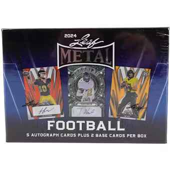 2024 Leaf Metal Football Hobby Box