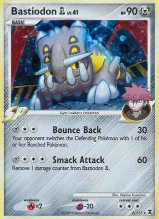 Bastiodon GL 002/111 - Rising Rivals Holofoil