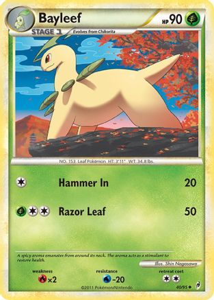 Bayleef 040/95 - Call of Legends Reverse Holofoil