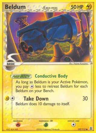Beldum (Delta Species) 059/113 - Delta Species Reverse Holofoil