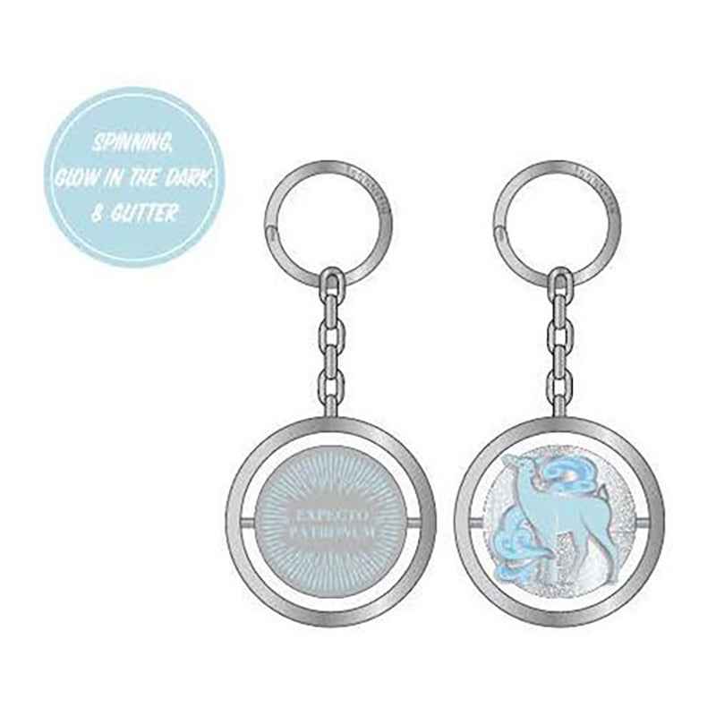 Universal Spinning Keychain - Harry Potter - Expecto Patronum