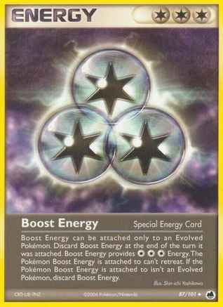 Boost Energy 087/101 - Dragon Frontiers Reverse Holofoil