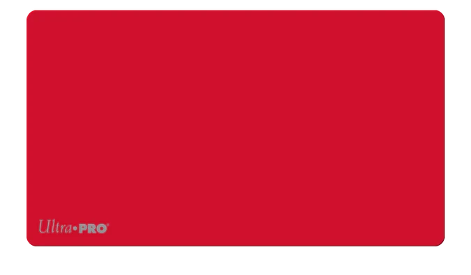 Solid Color Standard Gaming Playmat Mousepad (Apple Red)