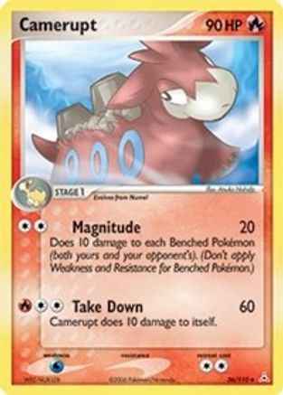 Camerupt 036/110 - Holon Phantoms Reverse Holofoil