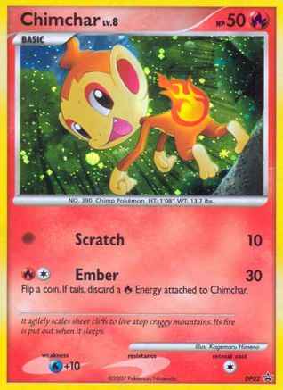 Chimchar DP02/56 - Diamond and Pearl Promos Holofoil