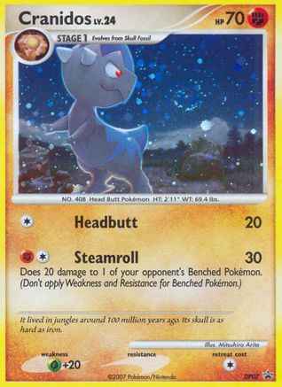 Cranidos DP07/56 - Diamond and Pearl Promos Holofoil