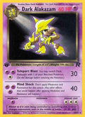Dark Alakazam 018/82 - Team Rocket 1st Edition