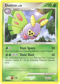 Dustox 025/130 - Diamond and Pearl Reverse Holofoil