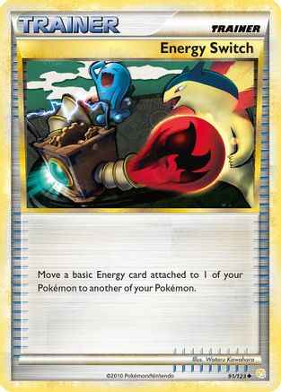Energy Switch 091/123 - HeartGold SoulSilver