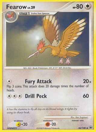 Fearow 036/100 - Majestic Dawn