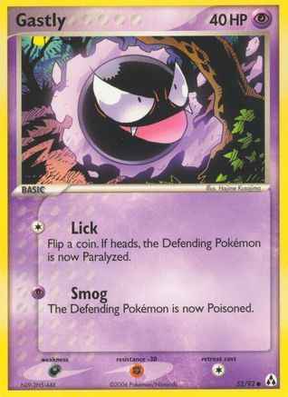 Gastly 052/92 - Legend Maker Reverse Holofoil