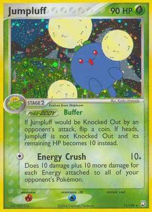 Jumpluff 011/109 - Team Rocket Returns - Reverse Holofoil