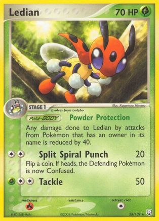 Ledian 023/109 - Team Rocket Returns