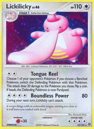Lickilicky 012/132 - Secret Wonders Holofoil