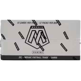2024 Panini Mosaic Football Jumbo Value 12-Pack Box