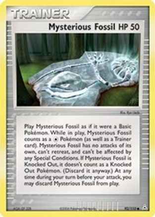 Mysterious Fossil 092/110 - Holon Phantoms Reverse Holofoil