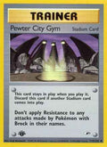 Pewter City Gym 115/132 - Gym Heroes 1st Edition