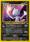 Sneasel 025/111 - Neo Genesis 1st Edition