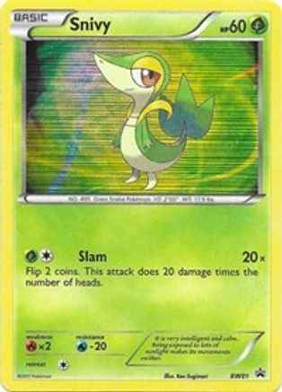 Snivy BW01/101 - Black and White Promos Holofoil